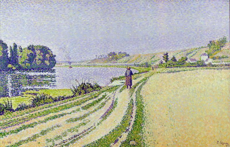 Paul Signac Herblay, La River oil painting picture